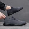 2025 Export Men's Shoes Breathable Korean Version Shoes Large Size Men's Shoes Flying Woven Mesh Trend Running Casual Sports Shoes