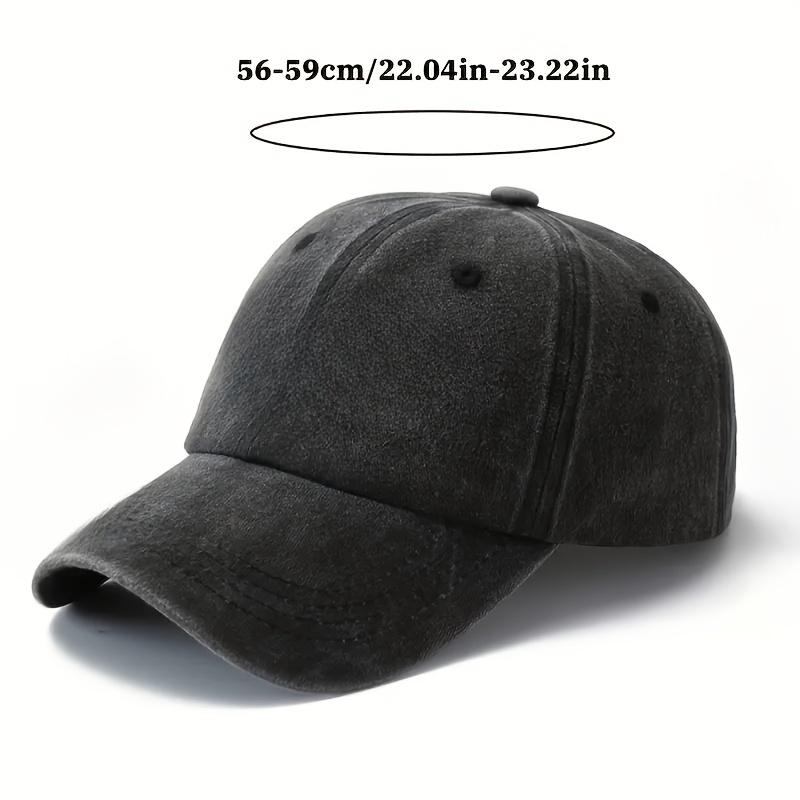 Baseball Cap Retro Old Casual Hat Men and Women Same Style Party Personality Hip-hop Hat Light Peaked Cap