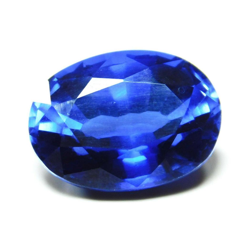 12 Ct Oval Cut CERTIFIED Natural Blue Sapphire Jewelry Grade Loose Gemstone