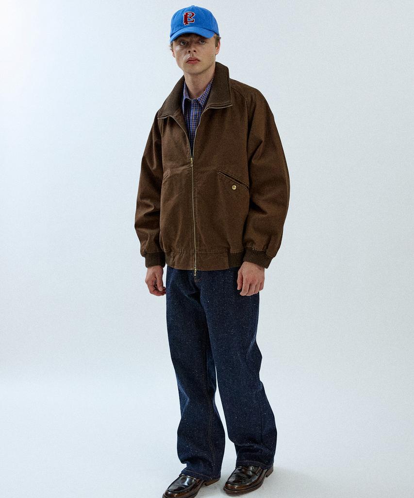 Хлопковая куртка-жилет Pealp Washed Cotton 13(коричневый)