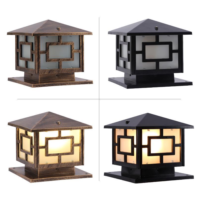 Водонепроницаемые уличные фонари для ворот и столбов для вилл, парков и жилых комплексов