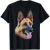 Футболка с мордой немецкой овчарки