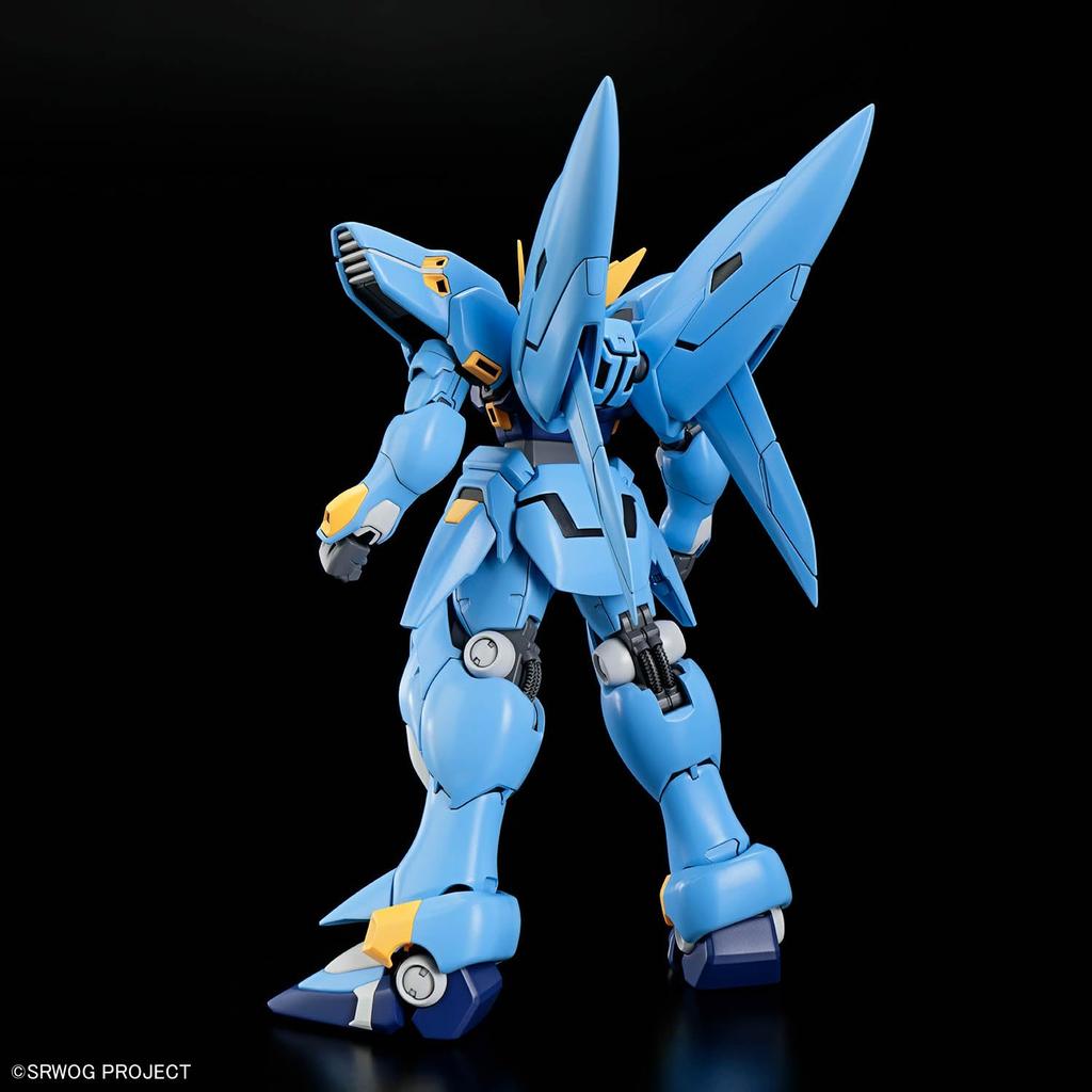 BANDAI SPIRITS HG Super Robot Wars OG Huckebein Пластиковая модель (PTX-08R) Предварительно окрашенный