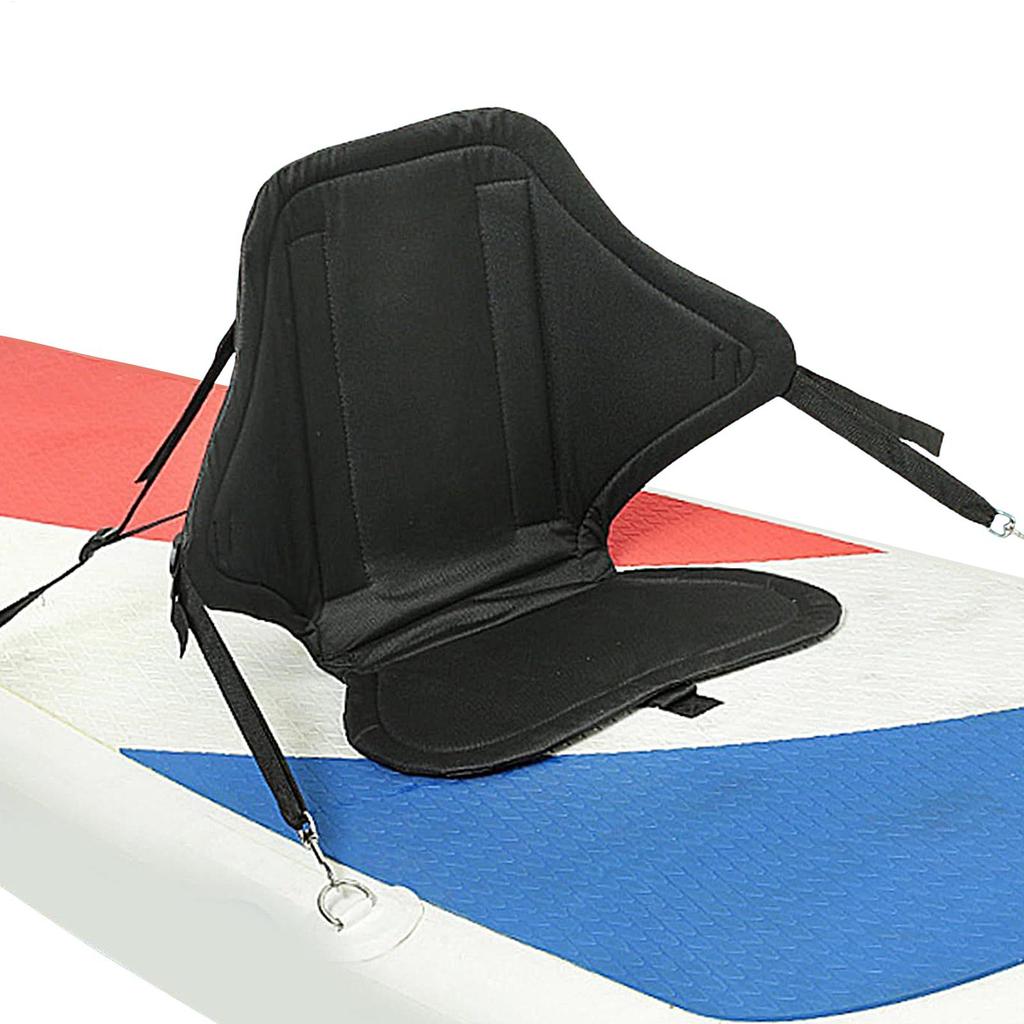 Kayak Seat Replacement Paddle Board Seats with Back Support Padded Adjustable Replacement Seating with Storage Bag for Kayaking