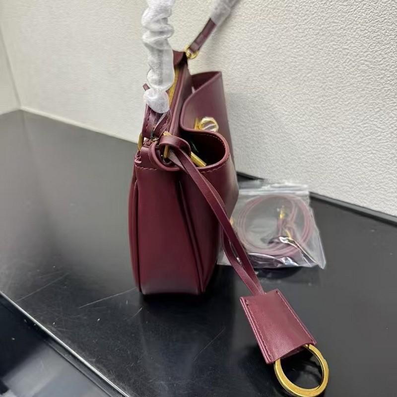 2025 Новая женская сумка из натуральной кожи Nappa Leather Underarm Bag + Rodeo Small Large Capacity Casual Women Bag Cross Border