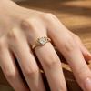 Women Twig Leaf Stackable Gold Rings Set Vintage Zircon Bands Dainty Jewelry for Birthday Holiday Anniversary