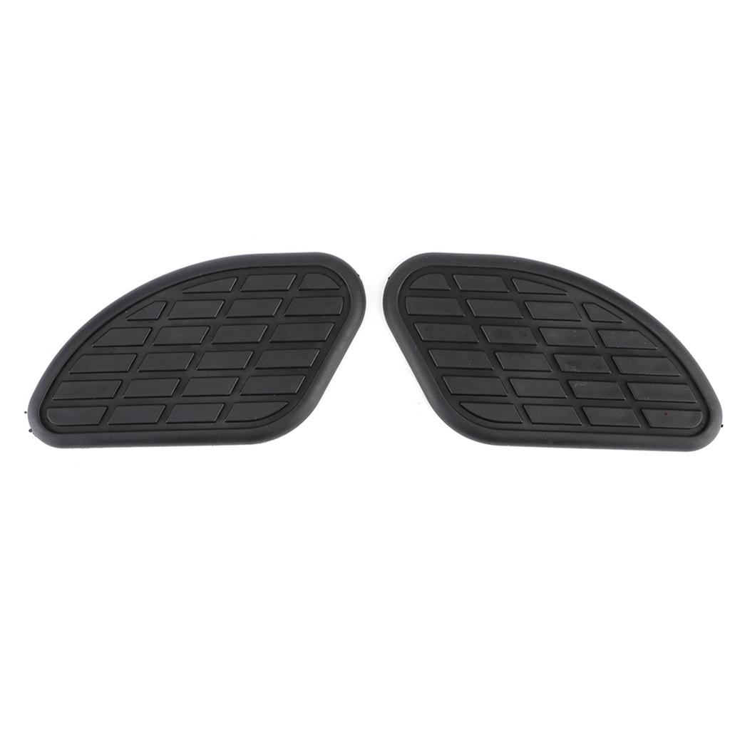 Pair of Motorcycle Fuel Tank Traction Pad Protector Vintage Universal Knee Grip Decals