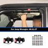Автомобильный зонт, веревка, ручка на крышу с подсветкой для Jeep Wrangler JL/ Gladiator JT JK 2007-2023, 2 шт.