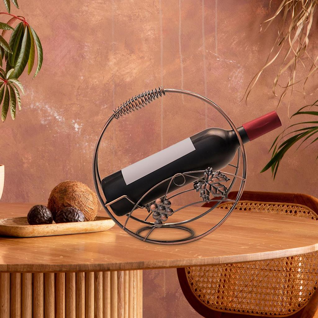 Countertop Wine Single Bottle Holder Champagne Gifts