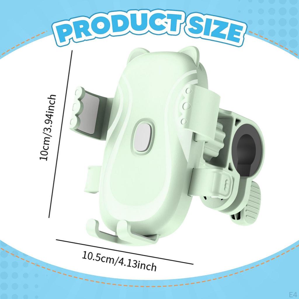 Велосипедный держатель для телефона с регулируемым углом, ударопрочный, устойчивый, вращающийся, крепление для мотоцикла, для горного