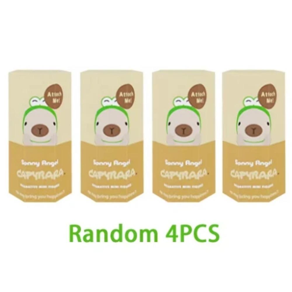 В наличии 12 шт. Капибара Слепой бокс Брелок Милый Слизняк Медведь Фигурка Кукла-сюрприз Подвеска Оптовые Аксессуары Украшения