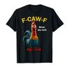 Футболка Chicken F-CAW-F What The Heli F-caw-F для мужчин и женщин, 100% хлопок, с коротким рукавом 0925-2