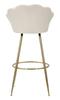 Bar Stool Vienna Crema Cm 55X53X110