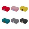 Large Capacity Velvet Jewelry Box Exquisite Necklace Storage Box Jewelry Organizer Case  Travel Use