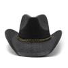 Hard Top Cowboy Hat Sun Protection Summer Hat Men'S And Women'S Panama Straw Hat Top Hat American Western Cowboy Hat New