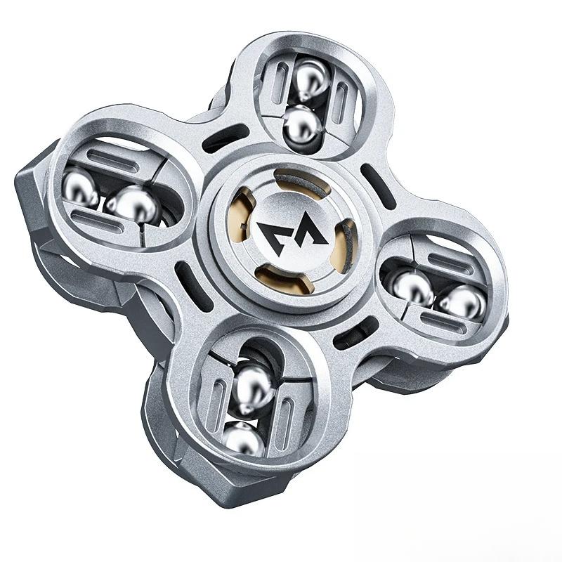 Металлическая камертонная вилка Fidget Toy Fidget Spinner для взрослых. Игрушка для снятия стресса и концентрации EDC. Идеальный подарок для мужчин, подростков и детей