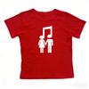 Korean Wave Print Cotton Tshirt  2026 Summer New Style  Casual for Unisex and Women  Simple Design  Musical Symbol