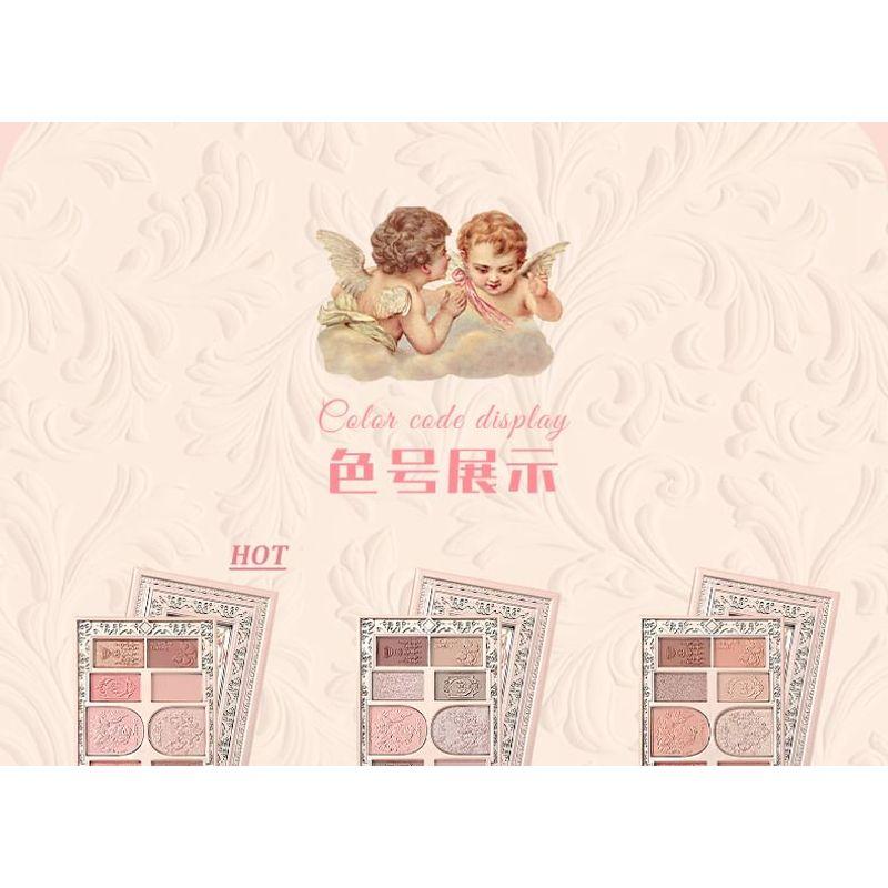 CHEERFLOR - Палитра теней для век с рамкой Brilliant Secret Series, 10 цветов - 3 типа