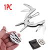 1pc Multi Functional Tool Pliers Purpose Steel Folding Knife Keychain Screwdriver Camping Survival Tool Travel Set Screw Driver