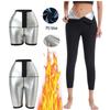 European and American High-Waist Silver Button Women's Yoga Pants