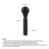 Automatic A/T Gear Shift Knob Shifter Lever Trim For Honda Fit For Jazz GK5 City GM6 Round Ball Button Shifter Knob Handle