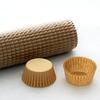 No. 8 Round Kraft Paper Muffin Cups, 50mm Bottom Diameter X 30mm Height, Pack of 900, Silicone-Free, for 6-Cavity Muffins, Oven-Safe, Heat-Resistant,