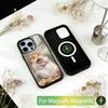 Funny cute hamster Phone Case For iPhone17,16,15,14,13,12,11 Plus,Pro Magnetic For Magsafe Wireless Charging