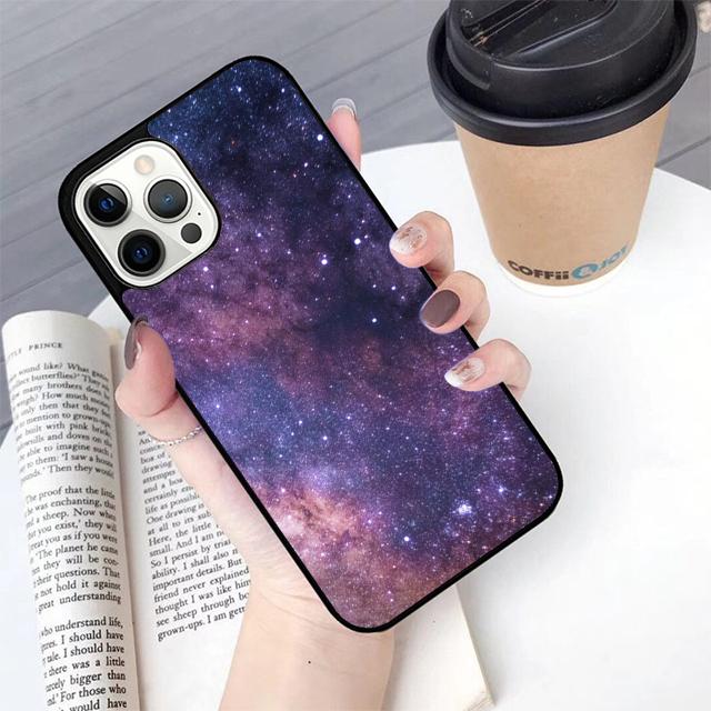 Чехол для телефона 'Осенняя ночь, Галактика, Звездное небо, Космос' для iPhone 17 Air 16 16e 15 12 11 13 14 Pro Max Apple Plus