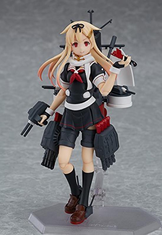 Figma Kantai Collection Раскрашенная подвижная фигурка Юдачи -KanColle- Kai-ni Немасштабируемая АБС и ПВХ