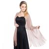 Elegant Evening Dresses Shawls Female Golden Silvery Wire Tassels Bridal Bridesmaid Party Wedding Temperament Accessories Scarf