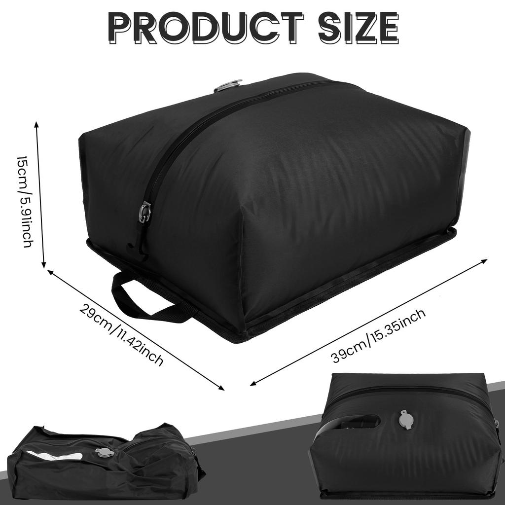 16 л Вакуумный компрессионный мешок Водонепроницаемый Влагозащищенный Портативный Органайзер для одежды Чемодан для багажа Многоразовый Дорожный вакуумный мешок