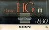 Sony Beta Video Cassette L-830MHGB