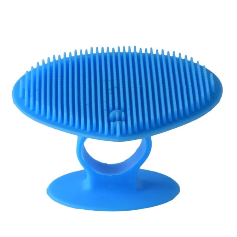 1PC Silicone Facial Cleaning Pad Face Pore Blackhead Exfoliating Cleanser Face SPA Massager Brush Skin Cleansing Scrubber Tools