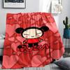 1PC PUCCA Print Flannel Blanket, High quality Comfortable for All Seasons, Home Decor, Warmth and Comfort, Perfect for Christmas Gifts123