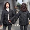 Women Down Jacket Women Spring Autumn Stand Collar Feather Puffer Coat Down Parkas Solid Outerwear