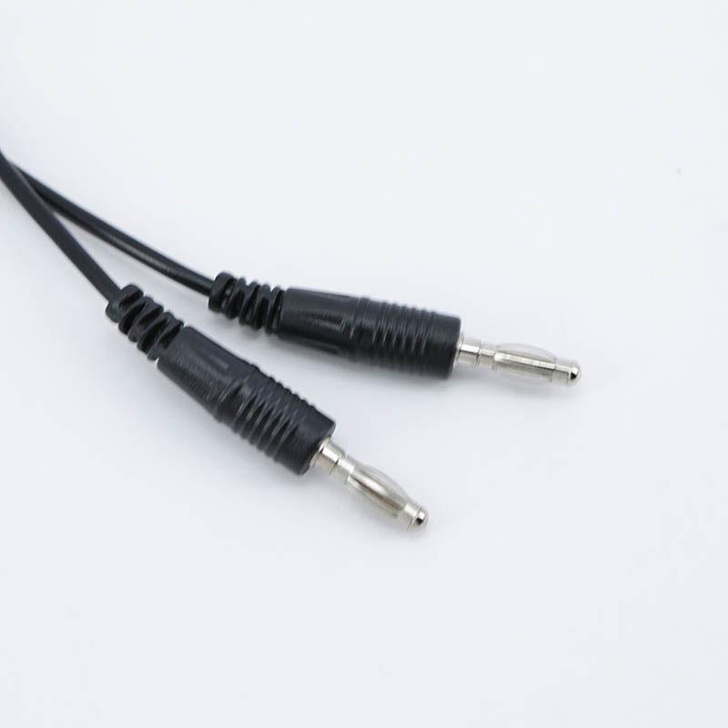 0.5m 1m Dual head 4mm Banana Plug to Banana Plug for Multimeter Test Testing Leads cord Cable Wire Metal Multi-meter