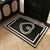 American High-end Entry Floor Mat Household Entry Door Mat Dirty Dust Resistance Porch Mat Study Bedside Non-slip Carpet