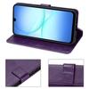 Coque de Protection - BOOLING - pour Samsung Galaxy A17 5G/4G - Cuir PU Papillon Violet Nuit - 2 Vitres