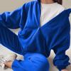 Women's Fashionable Sports Casual Sweatshirt Suit