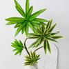 Large Artificial Plants Branch Real Touch Green Plants Fake Bamboo Leaves  Birthday Party Decor
