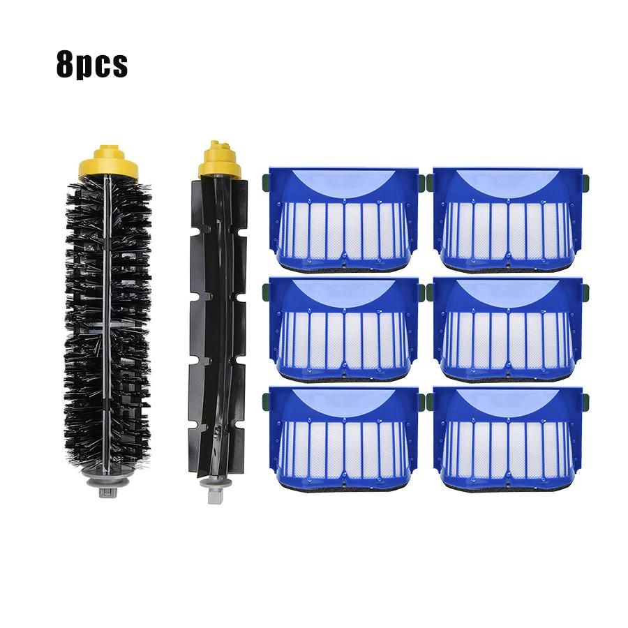 For IRobot Roomba 675 650 690 600 Series Vacuum Cleaner Bristle Side Brush HEPA FILTER Replacement Kit Accessories Spare Parts