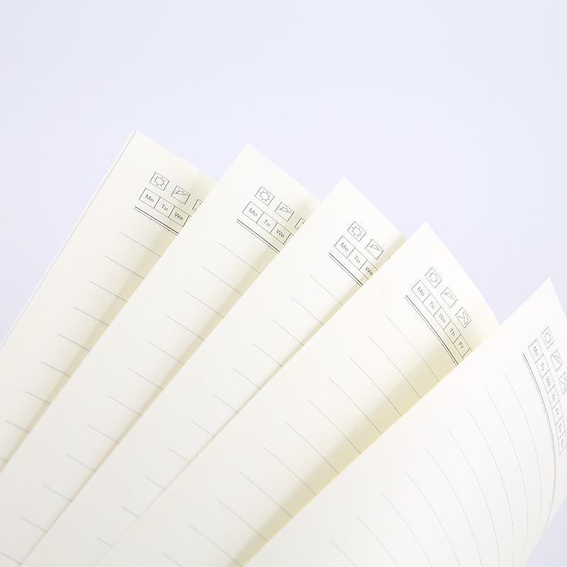 Spot A4 Thick Business Hollow Loose-Leaf Notebook – Customizable Logo, Student Diary, Simple Notepad