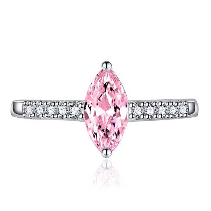 Sace Gems Классическое кольцо из медного сплава с цирконом, женские ювелирные изделия, свадебный подарок для вечеринки