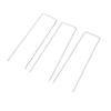 20Pcs Landscape Staples U-Shaped Garden Pins Garden Stakes Staples Heavy Duty Yard Lawn Tent Stakes Securing Pegs For Weed