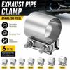 Stainless Steel Pipe Connection Hoop Universal Steel Pipe Clamp Hose Clamp  Vehicle Exhaust Repair