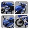 1:12-масштабная модель Suzuki GSX-R1000R из сплава, гоночный мотоцикл, литая под давлением уличная модель мотоцикла повышенной проходимости, высокая имитация, детская игрушка в подарок