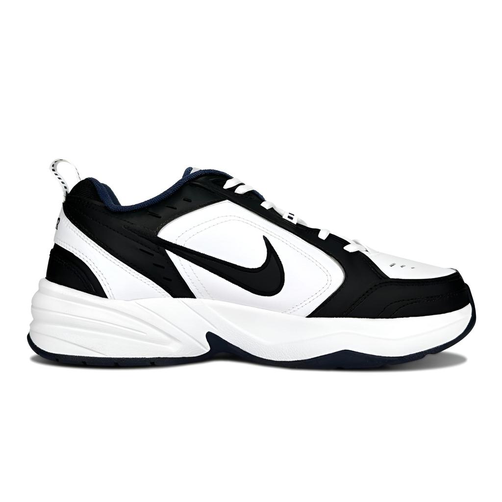 Nike Air Monarch 4 Белый Синий Черный Белый Низкие Массивные Кроссовки Унисекс 415445-102(Команда771-)