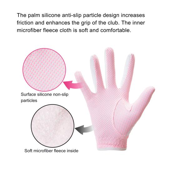 Прочный силикон абсорбции пота перчатки гольфа сжатия отсутствие запаха