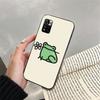 Чехол для телефона с мультяшной лягушкой для iPhone Samsung Galaxy Redmi Xiaomi Oppo OnePlus Note SA 7 8 9 10 11 12 13 14 20 21 22 23 53 54 Pro Max Plus Ultra