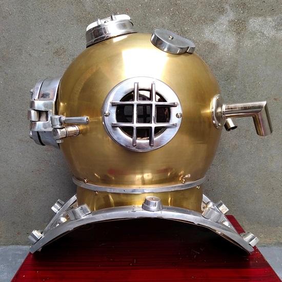 Scuba Diving Marine Divers Anchor Engineering 1921 Maritime 45.72 Cm Helmet